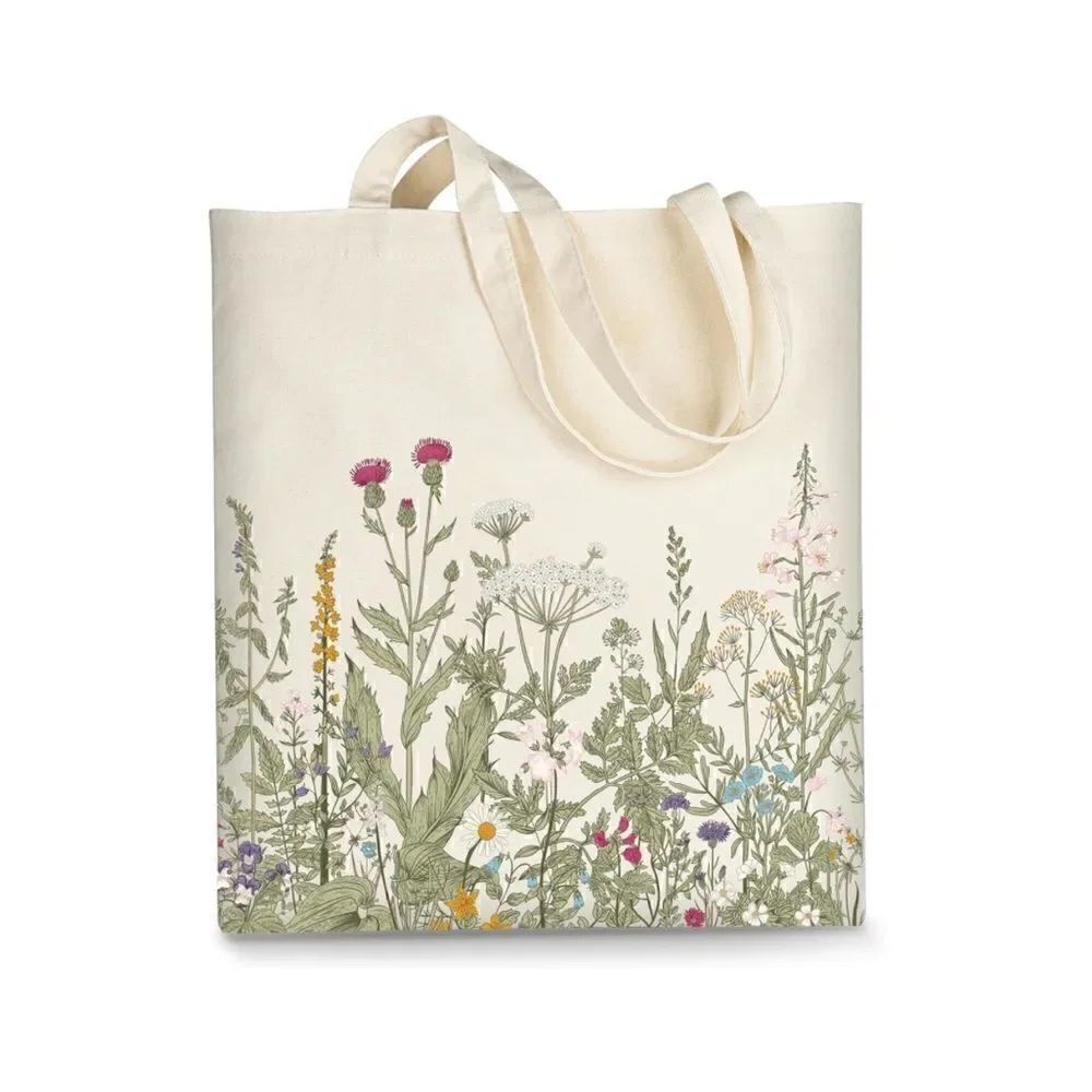 Printed canvas bag  - Picture 2 of 4